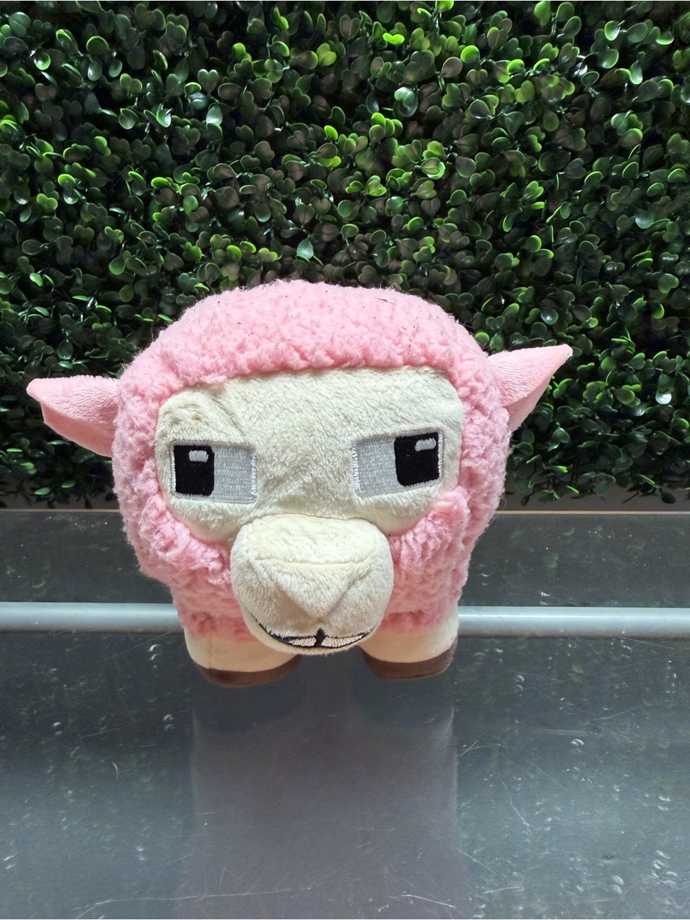 Mattel Pink Plush Lamb Stuffed Animal